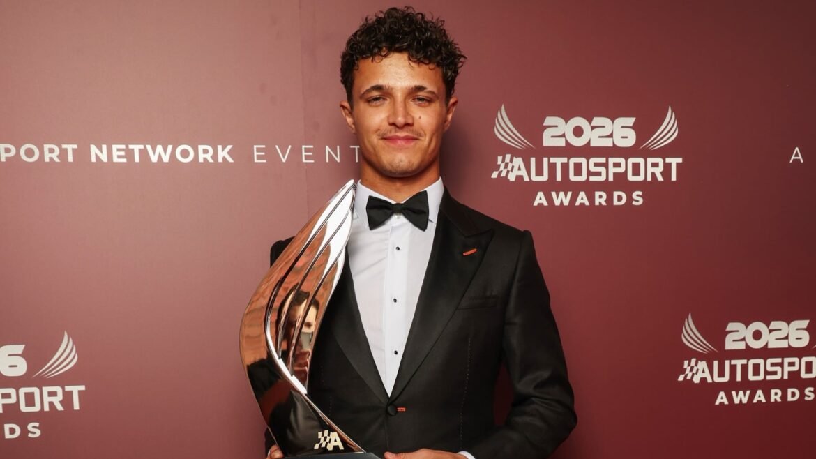 Norris é o único piloto da F1 no Brasil a figurar entre as 100 personalidades mais influentes.