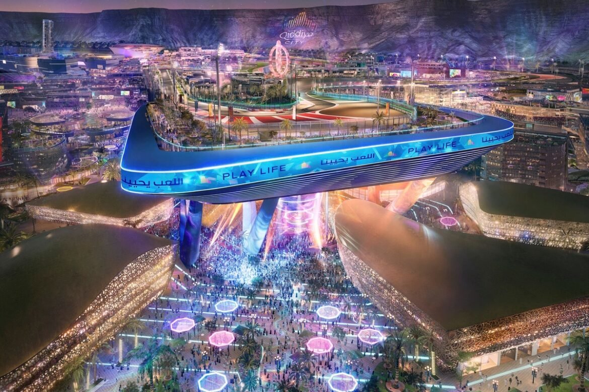 Novas imagens do Qiddiya Speed Park mostram avanços significativos na pista de F1 do futuro da Arábia Saudita.