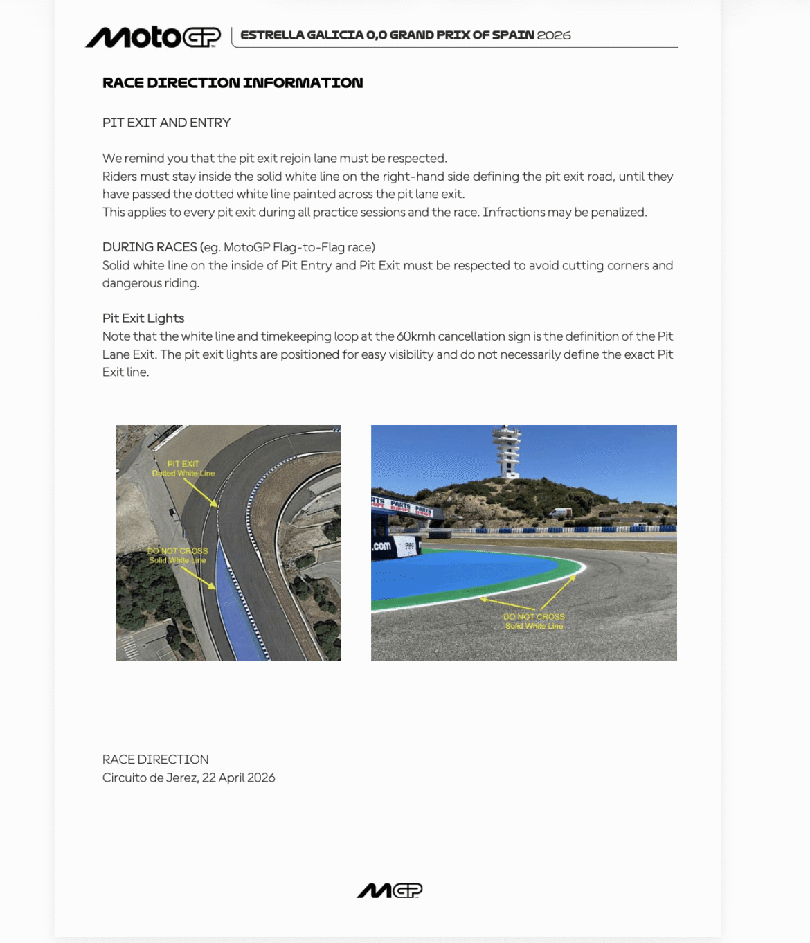Por que Marc Márquez não foi punido pela entrada no pit lane durante a corrida sprint do MotoGP em Jerez.