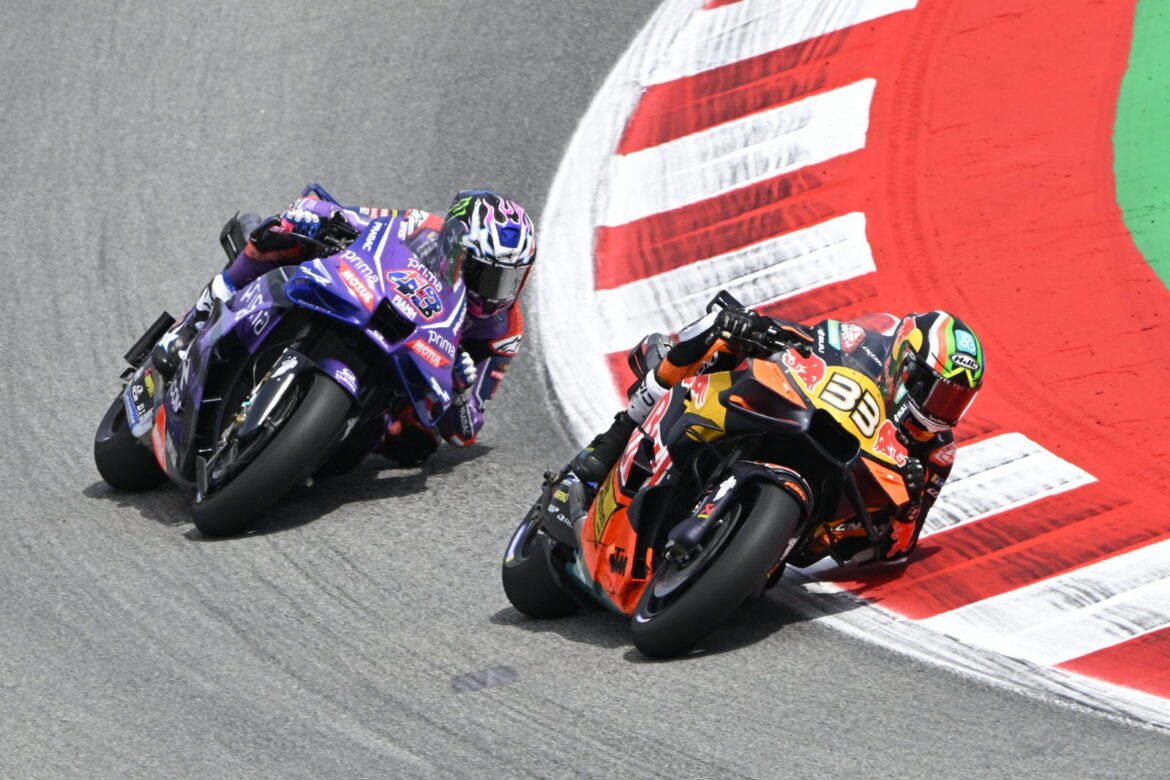 Brad Binder explica problema de partida em meio ao pesadelo de confiabilidade da KTM no MotoGP de Catalunya