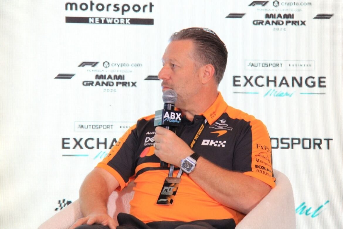 CEO da McLaren, Zak Brown, se candidata para papel em sequência de filme da "F1"