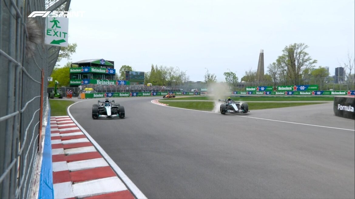 F1: Russell destaca a disputa com Antonelli na Sprint do Canadá: "Foi uma boa batalha"