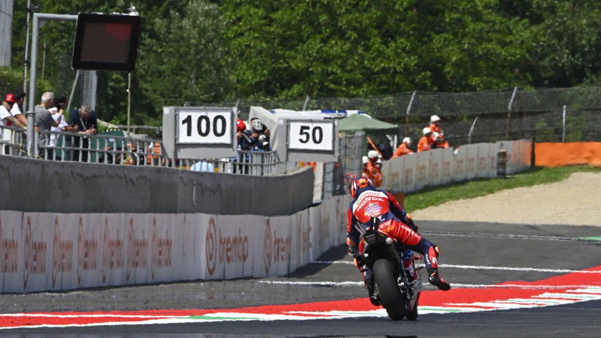 Luca Marini punido por incidente com Morbidelli e Martín durante o treino do MotoGP em Mugello.