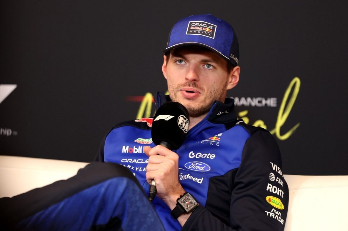 Max Verstappen explica por que sua filha ainda não estará no paddock da F1 enquanto fala sobre a paternidade.