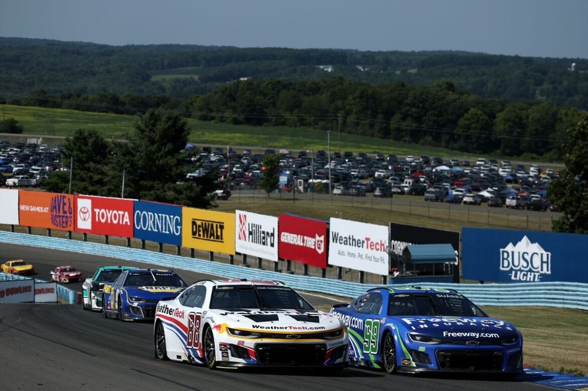 NASCAR transfere Watkins Glen para setembro na temporada de 2027 como parte da corrida da Copa.