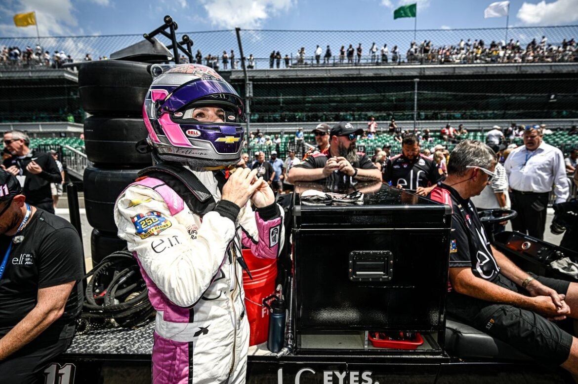 Tentativa de Katherine Legge na Indy 500 é prejudicada por acidente precoce de Ryan Hunter-Reay