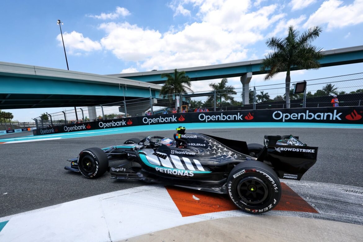 Wolff absolve Antonelli pela má largada na Sprint em Miami.