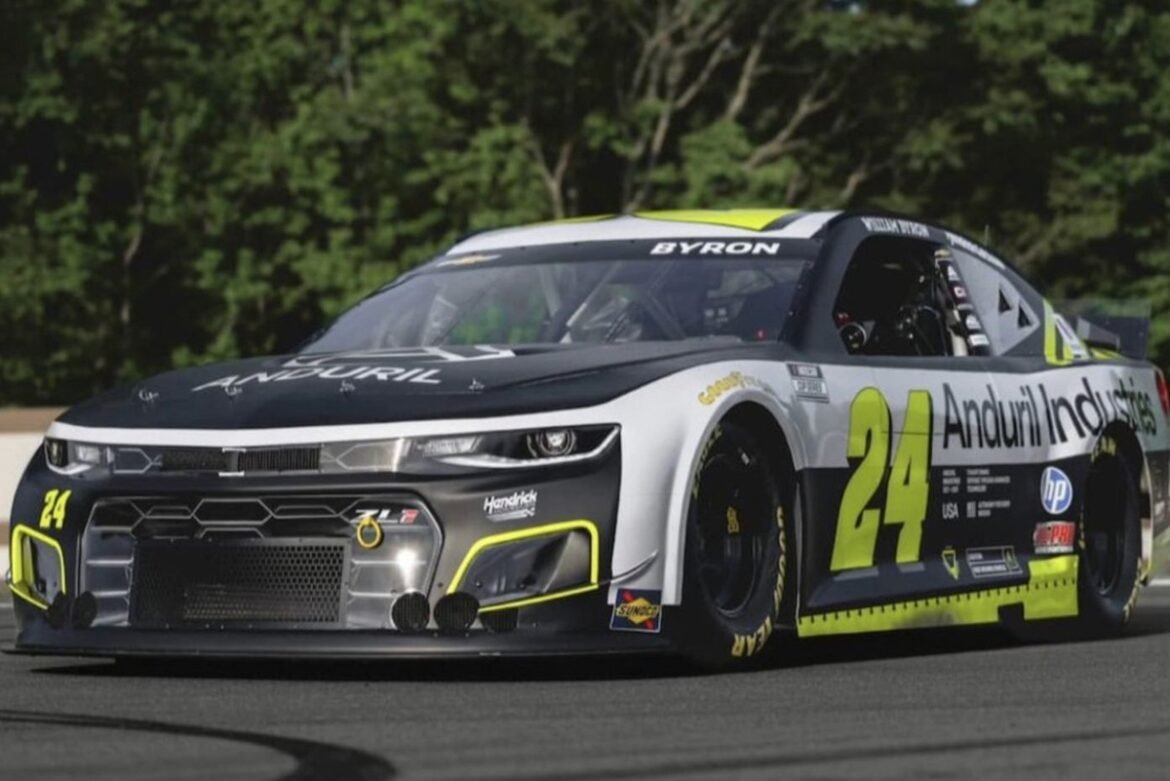 A Anduril está sorteando um carro real da NASCAR Cup em um novo concurso.