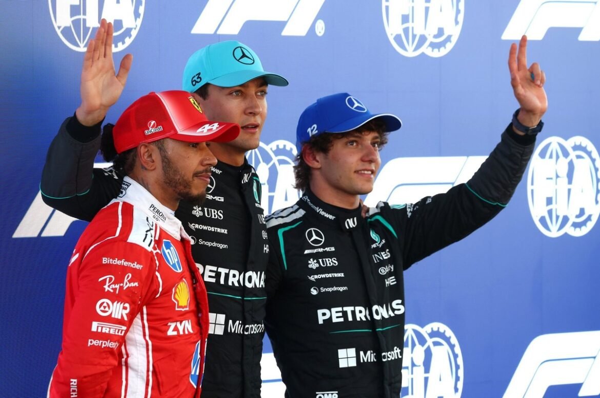 A formação do grid de largada para o GP de F1 de Barcelona 2026