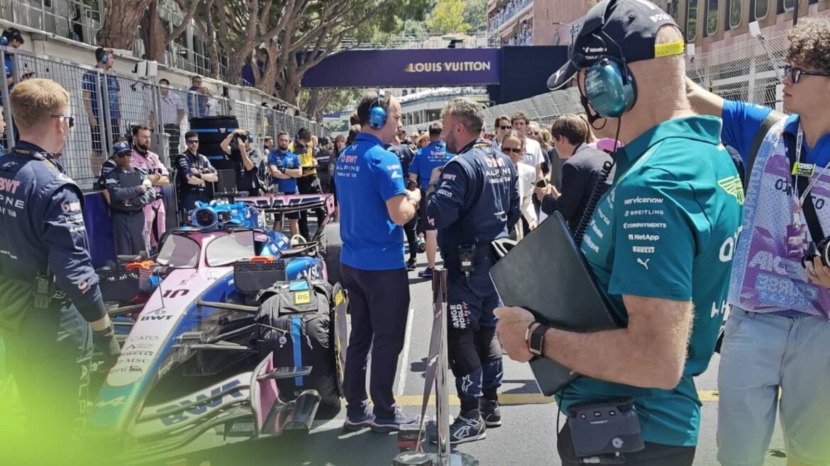 Adrian Newey inicia investigação da Alpine no Grande Prêmio de Mônaco.