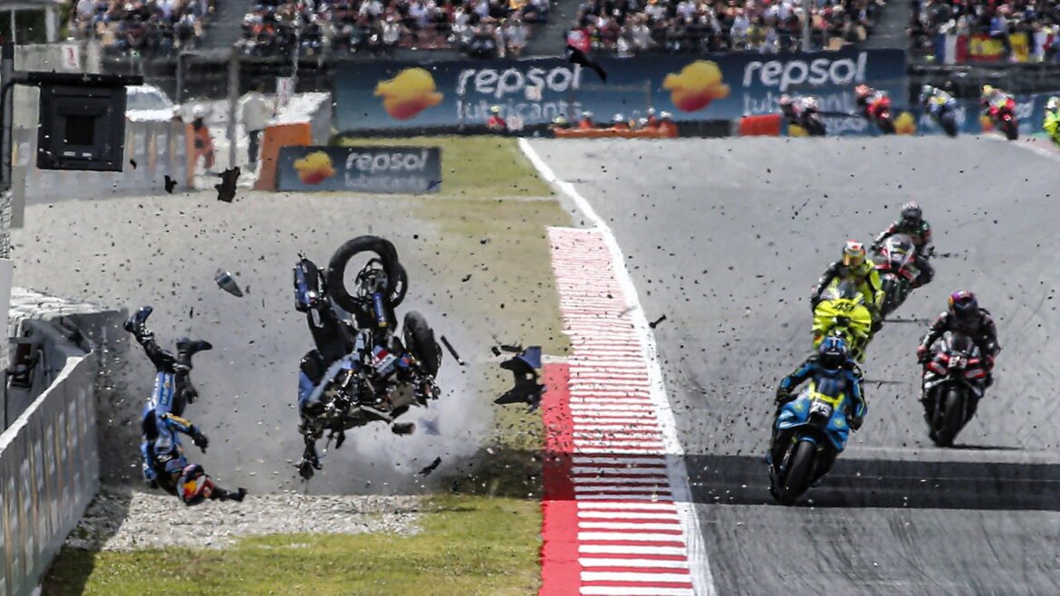 Alex Marquez "recorda tudo" sobre a queda no MotoGP da Catalunha: "precisamos aceitar isso"