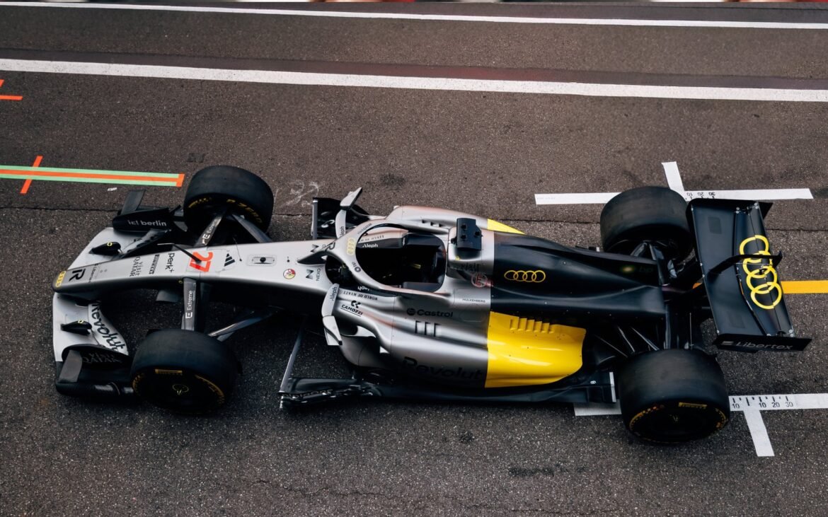 Audi lança sua primeira pintura especial da era da F1 em Mônaco.
