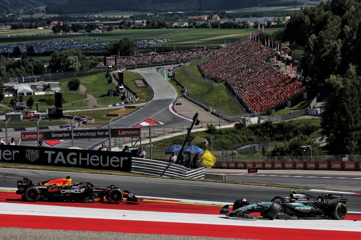Aviso meteorológico é lançado devido a altas temperaturas para o GP da Áustria.