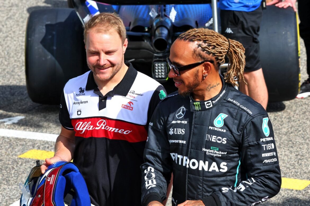 Bottas fica impressionado com a recuperação de Hamilton após um início complicado na Ferrari.