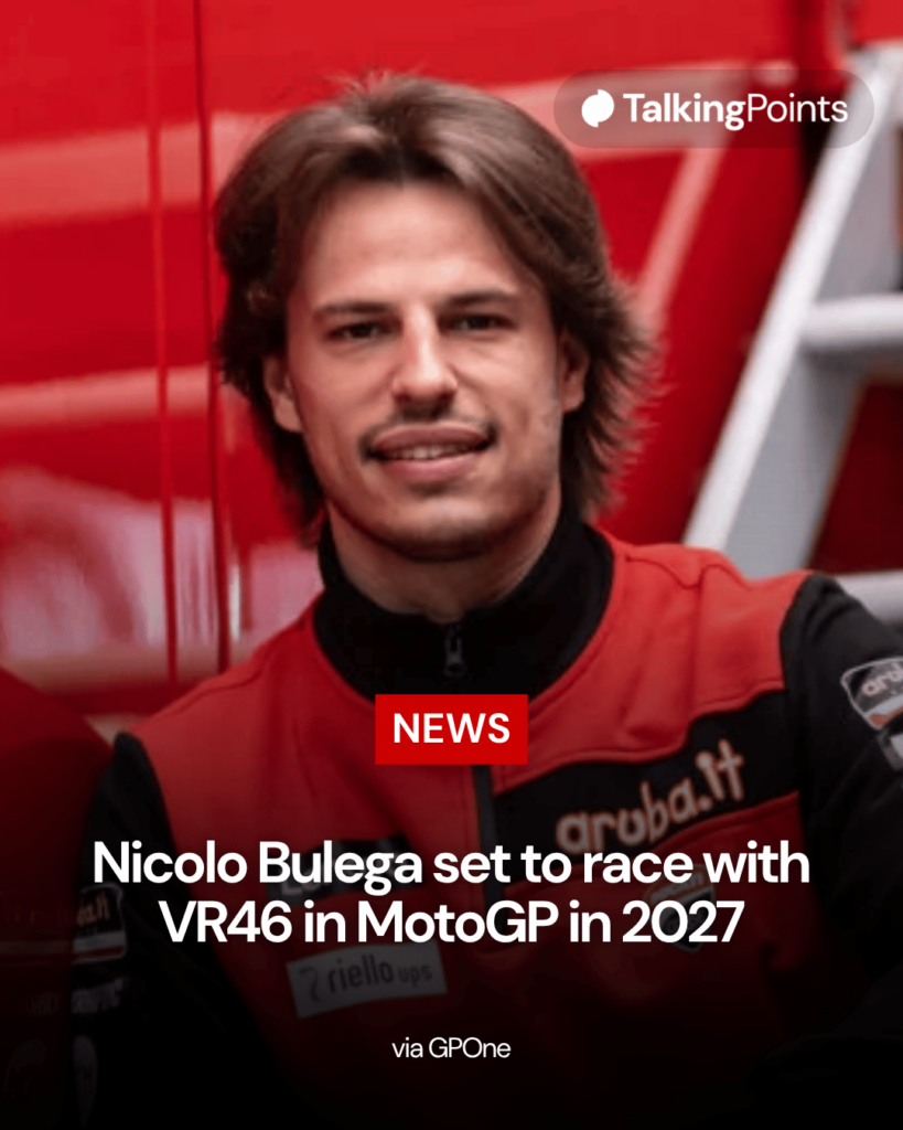 Nicolo Bulega da Ducati no paddock durante a rodada do Mundial de Superbikes em Assen em 2026
