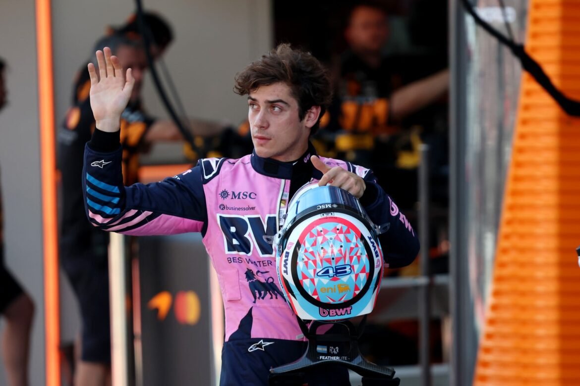 Colapinto é sancionado e cai na classificação no GP de Barcelona.