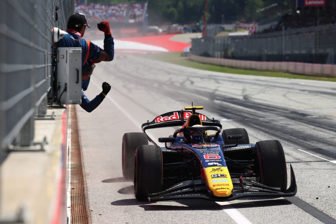 Confira a tabela do campeonato da F2 após a corrida na Áustria.