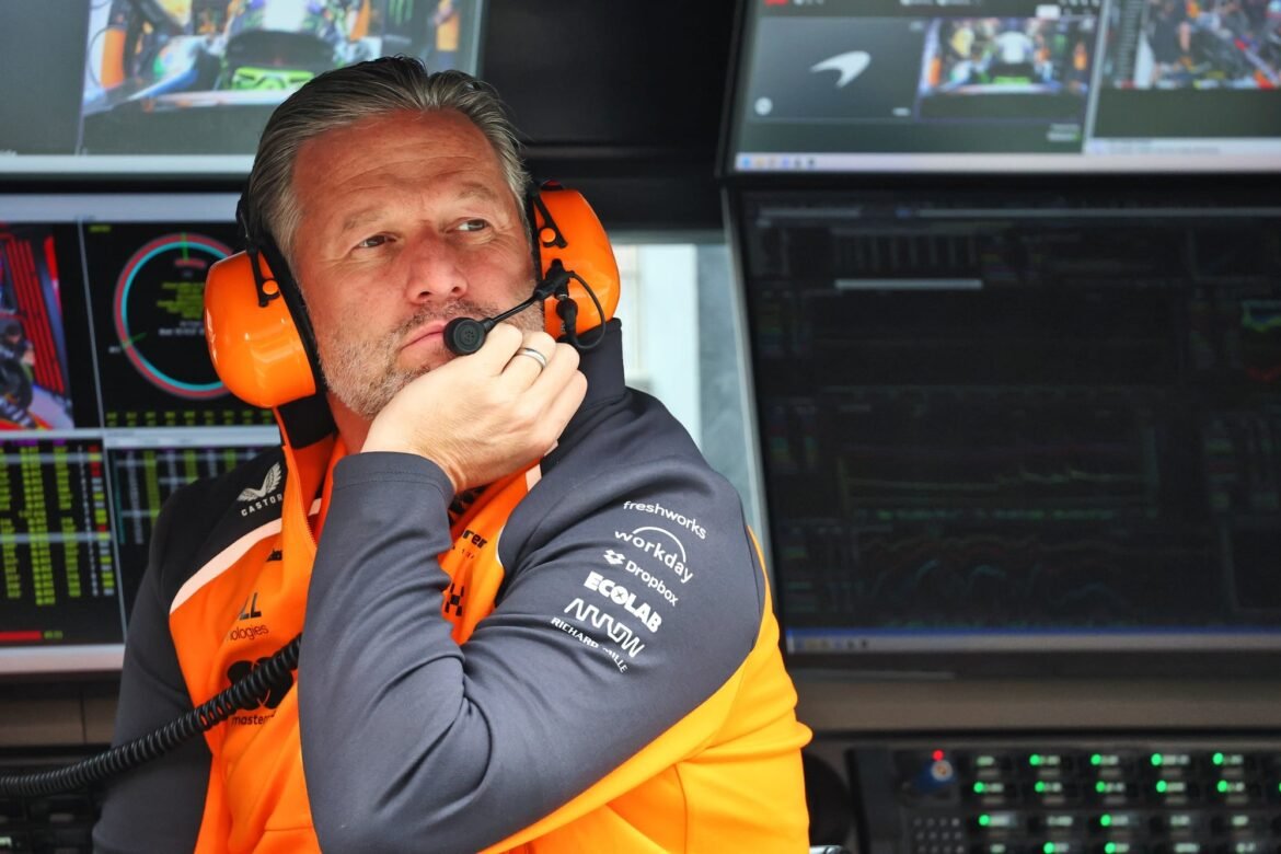 F1: Brown retoma o tema da independência entre as equipes: "Parcerias podem causar confusão"