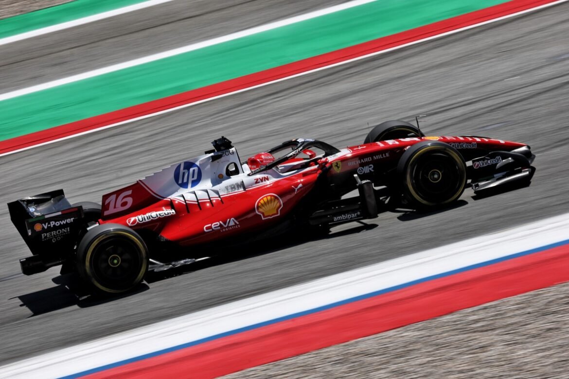 Ferrari aprova alteração nos freios de Leclerc em Barcelona.