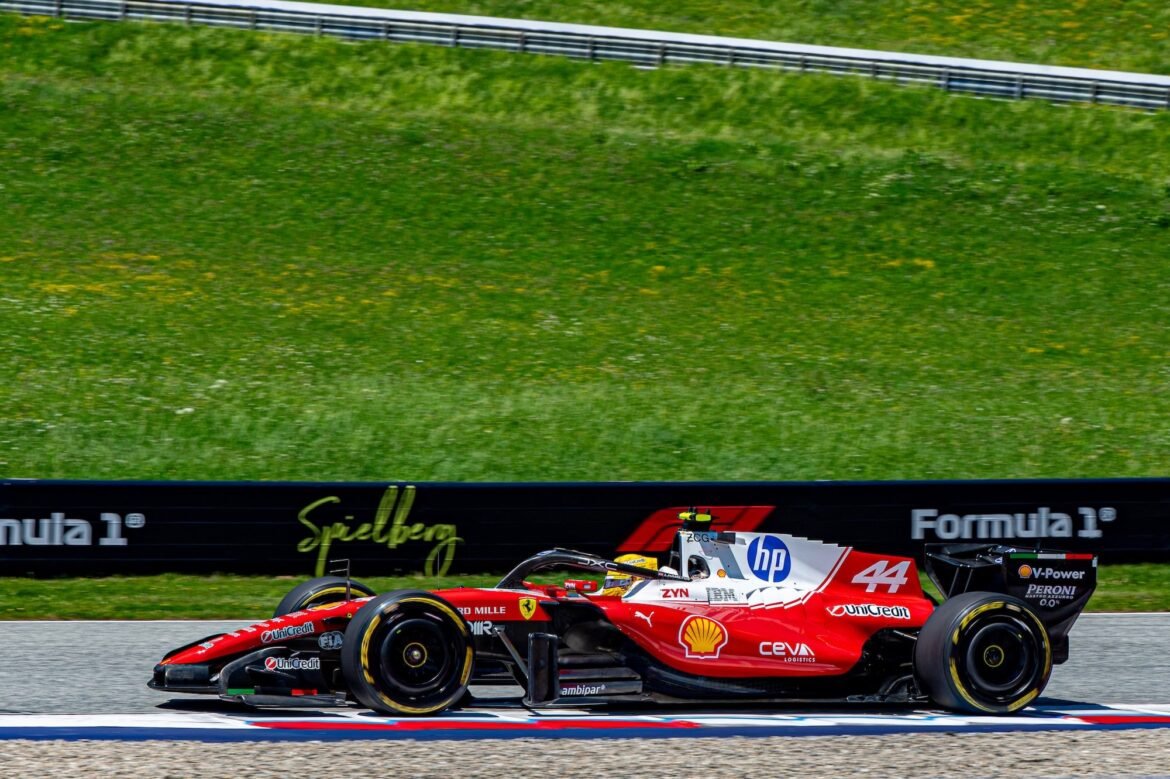 Hamilton expressa "grande alegria" por P3 após erro na qualificação do GP da Áustria