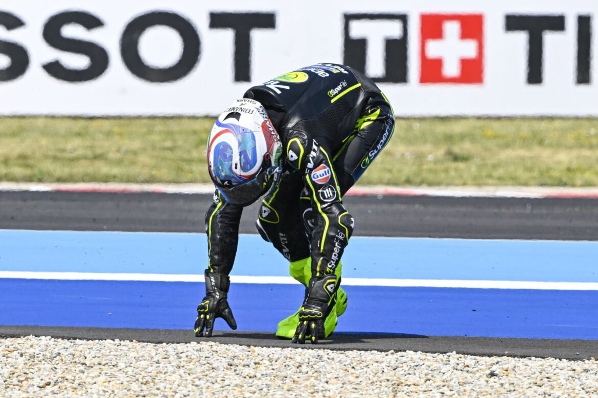 "Isso faz parte do nosso esporte" - Estrela da Aprilia comenta sobre a queda na largada do GP da Hungria de MotoGP