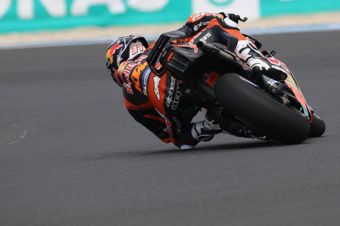 “Isso não é normal” - Pedro Acosta perplexo com a dominação nos treinos do MotoGP da Hungria.