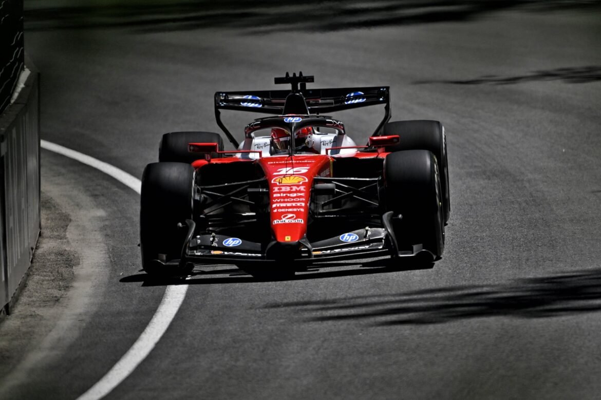Leclerc reduz a expectativa de favoritismo da Ferrari para a pole em Mônaco.