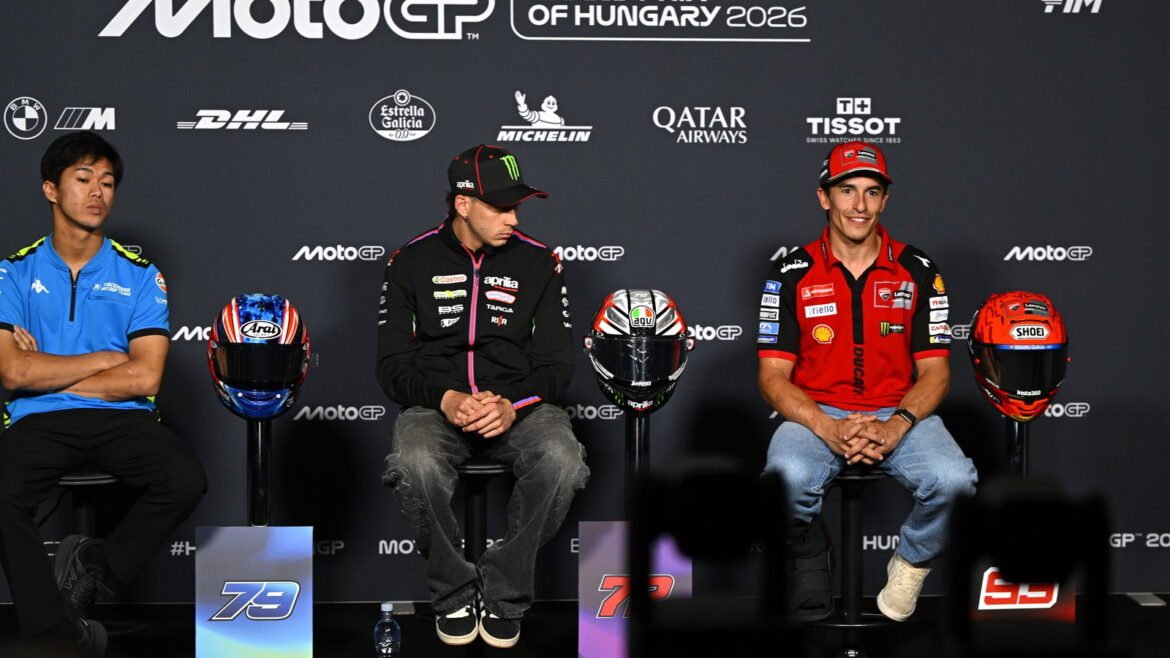 Marc Márquez avalia a "interessante" disputa pelo título entre Bezzecchi e Martin na MotoGP