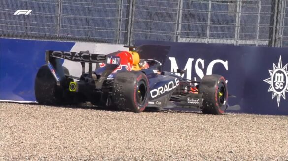 Red Bull pede desculpas a Verstappen após colisão