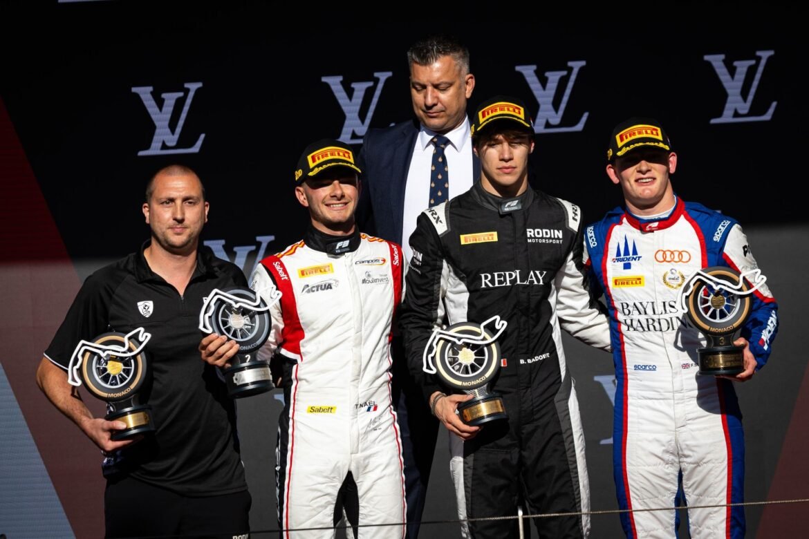 Rodin's Badoer conquista sua primeira vitória na F3 na corrida principal de Mônaco – Feeder Series