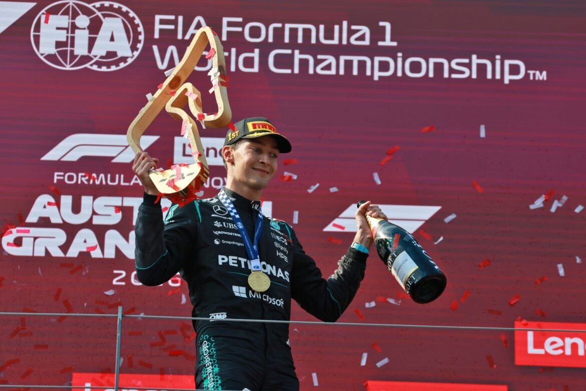 Russell diverge da análise de Wolff após triunfo na Áustria