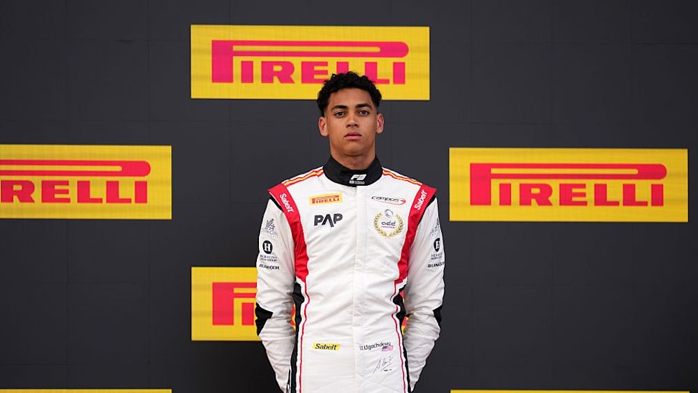 Ugochukwu venceu a corrida Sprint em Silverstone por 17 segundos