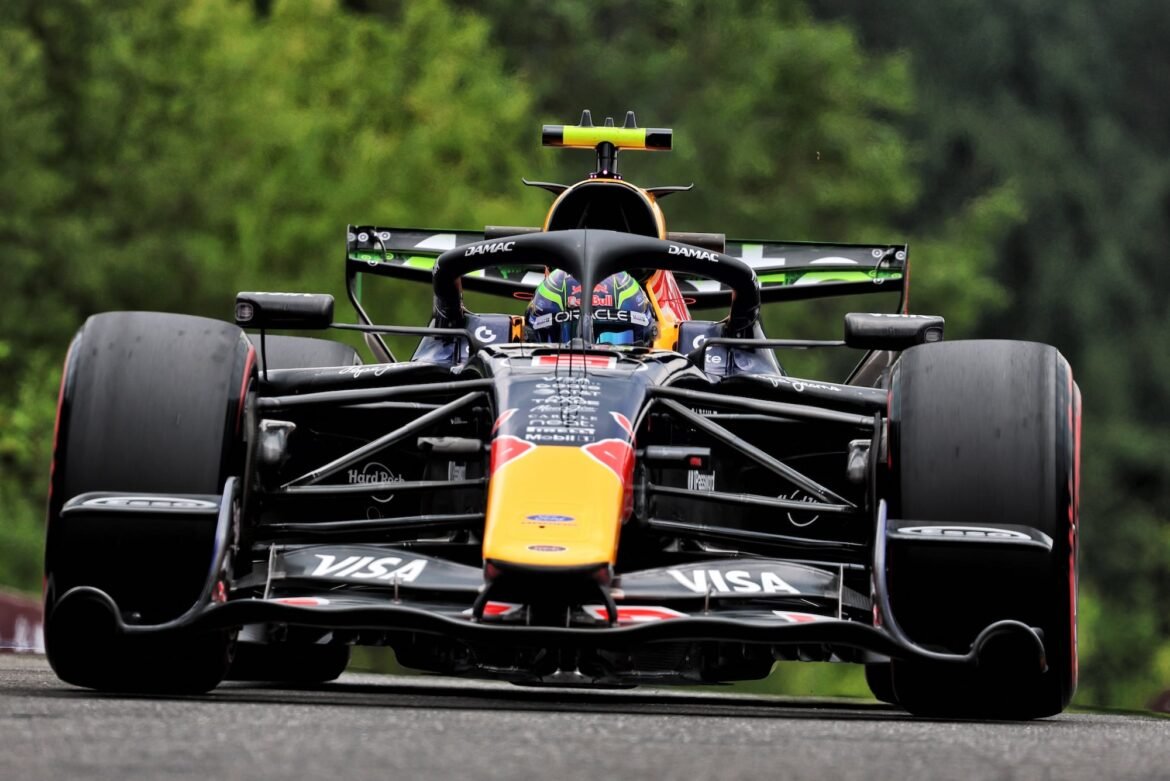 F1: Red Bull considera as sessões de treino em Spa "satisfatórias": "Não podemos nos sentir desapontados"