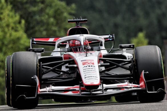 Haas celebra progresso após um bom desempenho na sexta-feira em Spa.