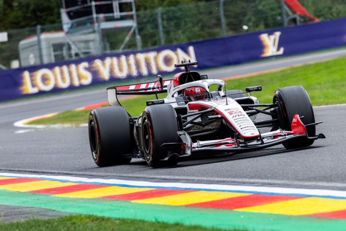 Haas detecta problema após uma desafiadora sessão de qualificação em Spa