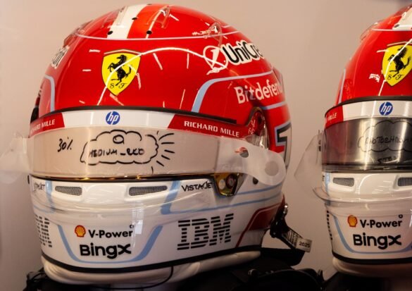 Leclerc é escolhido o piloto do dia após conquistar o segundo lugar em Spa.