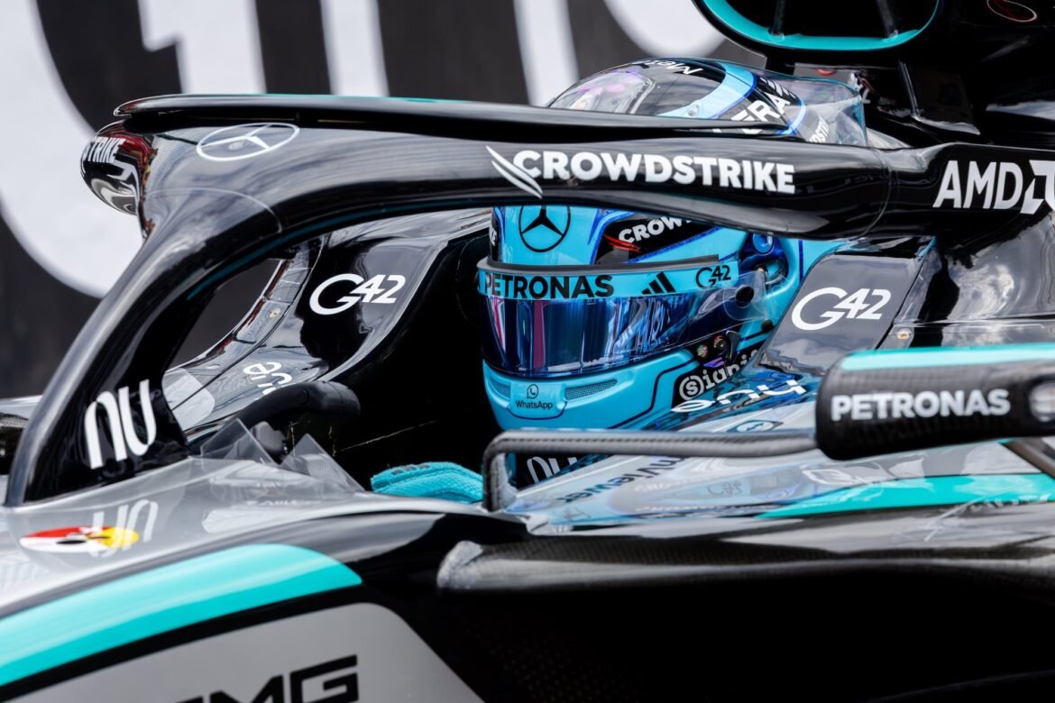 Mercedes confirma alteração no carro de Russell após problema na Hungria
