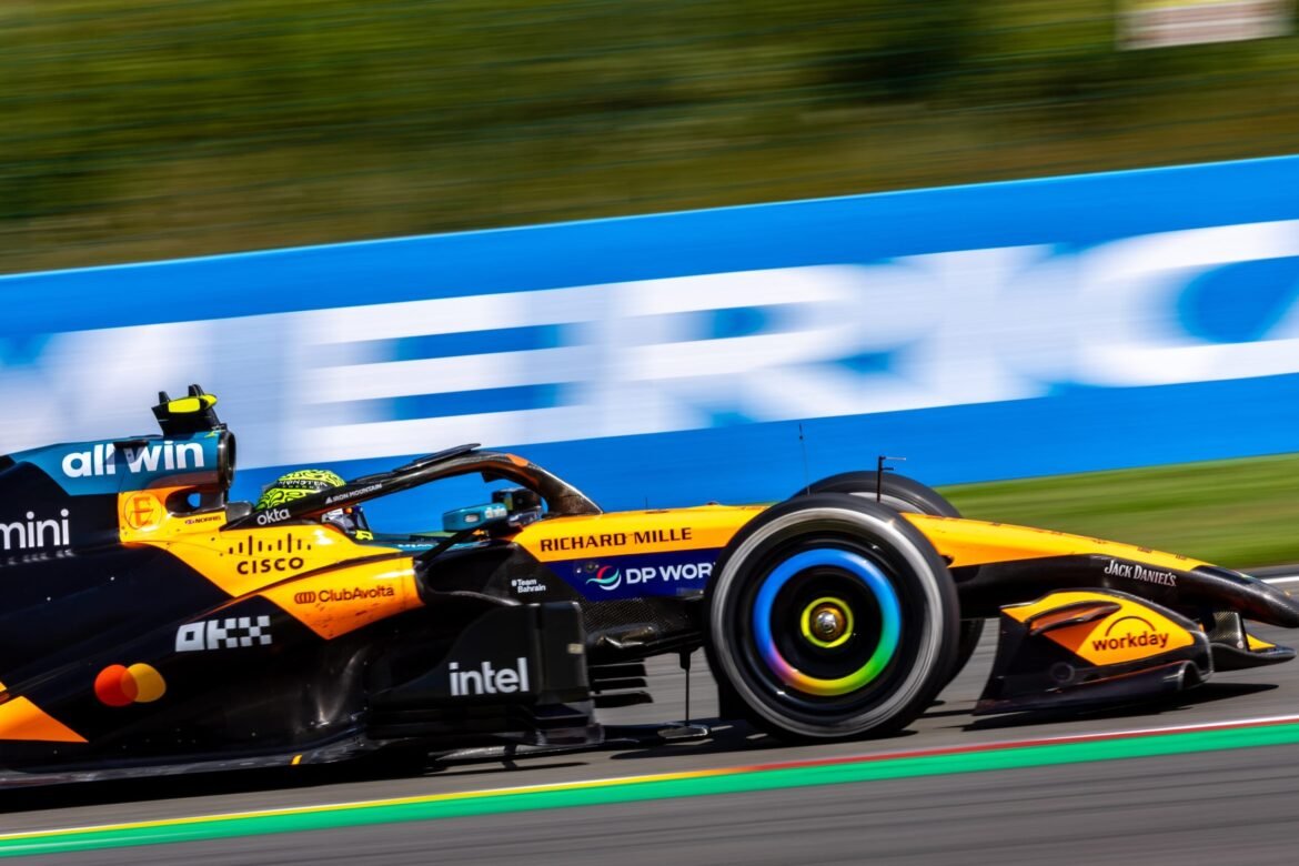 Norris solicita esclarecimentos da McLaren após discrepância de desempenho entre Spa e Silverstone