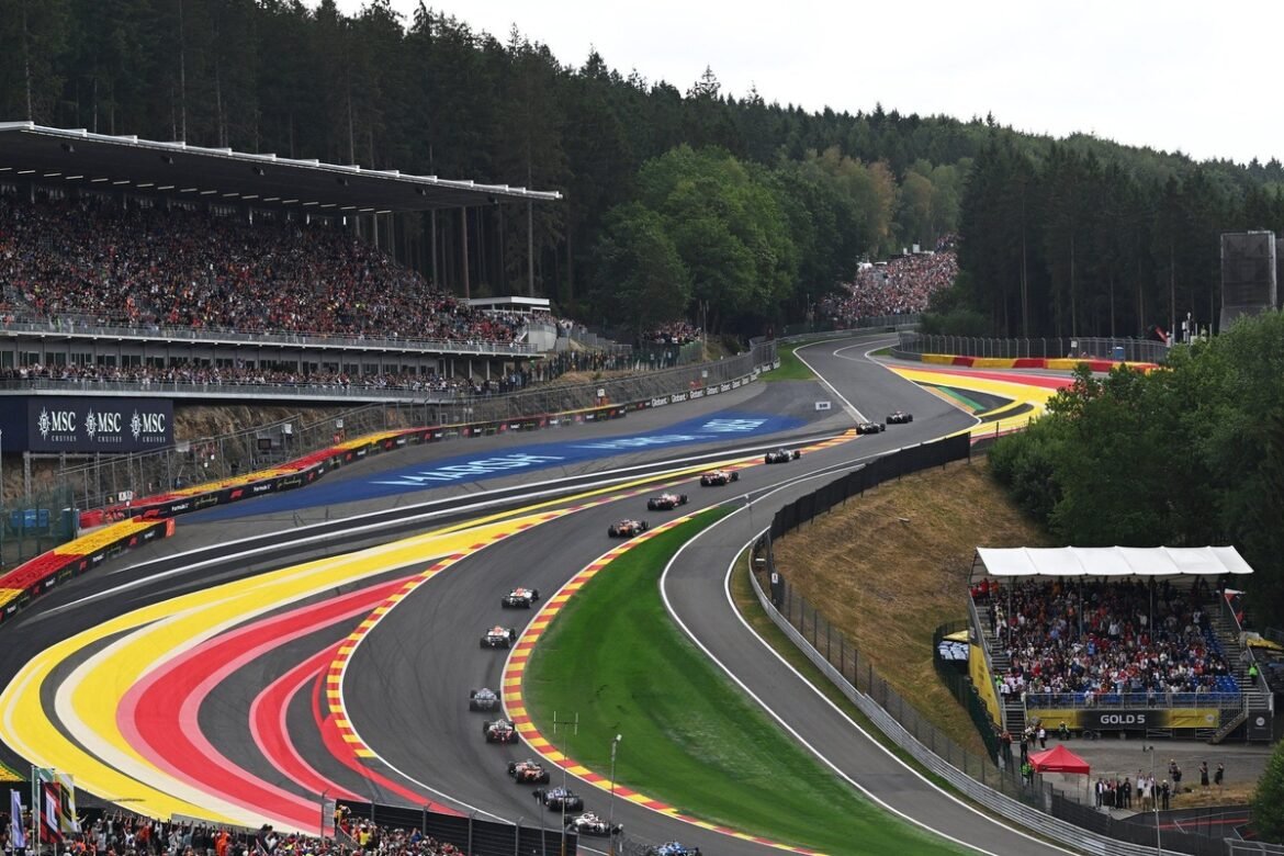 Todos os resultados e classificações do Grande Prêmio da Bélgica de F1 2026