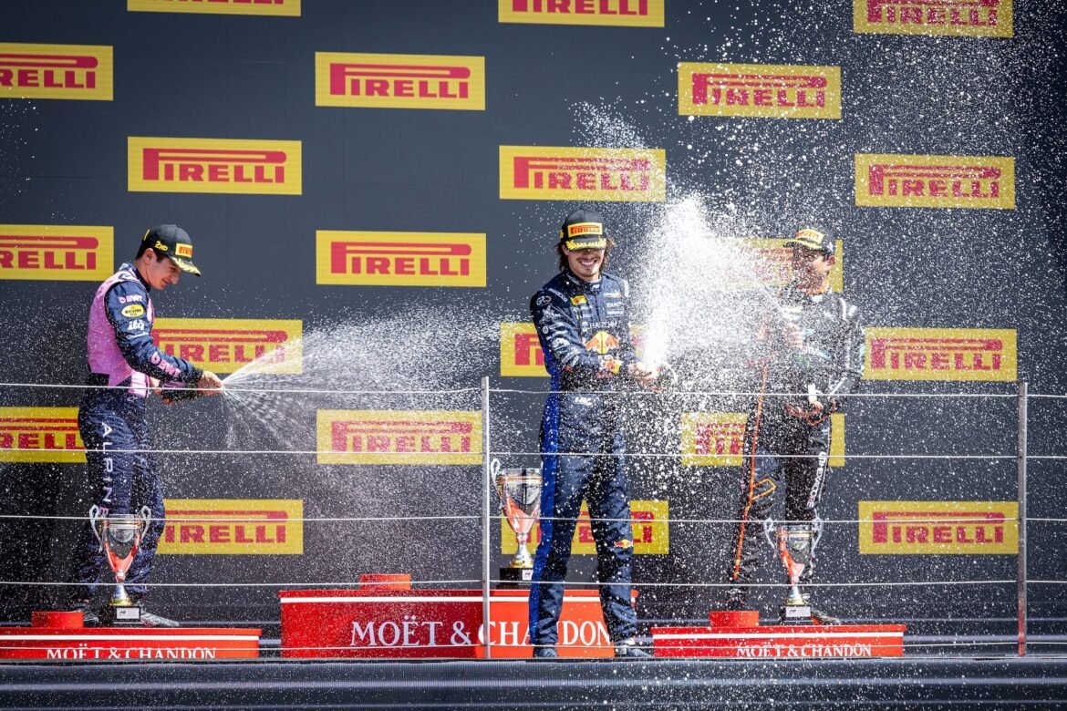 Tsolov mantém a sequência de vitórias com ultrapassagem na última volta na corrida sprint da F2 em Silverstone – Feeder Series