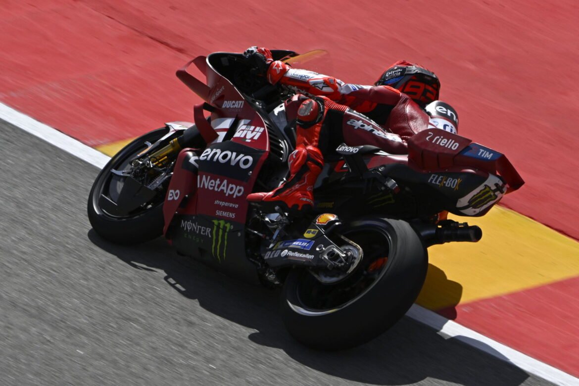 A revelação de Marc Márquez sobre o MotoGP em Silverstone "foi um choque" para a Ducati.