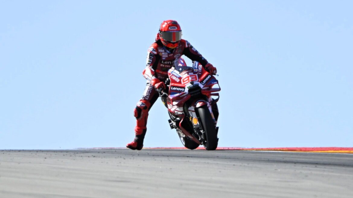 “Às vezes, você não pode fazer nada” - Marc Márquez comenta sobre a derrota na pole para Bezzecchi em Aragão.
