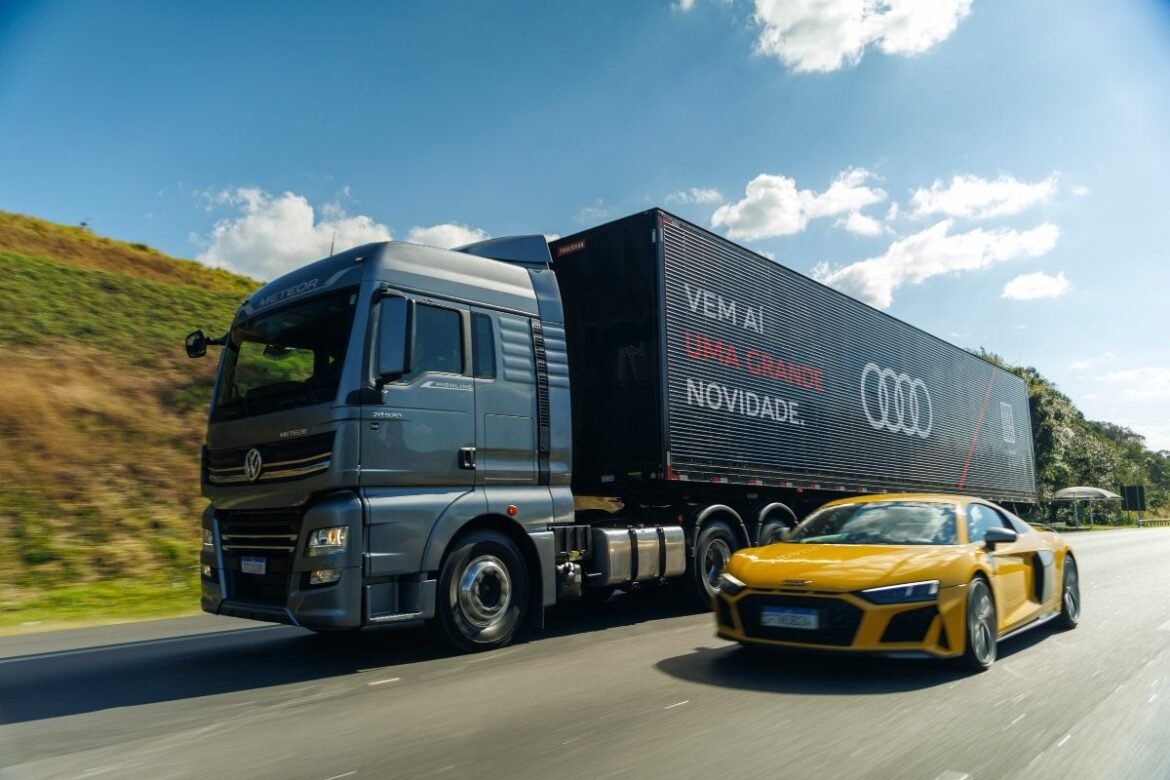 Audi do Brasil enriquece a experiência da Fórmula 1 com showcar de Bortoleto e ações pelo país.
