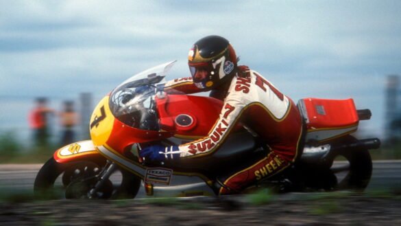 Barry Sheene é homenageado no Hall da Fama do MotoGP.