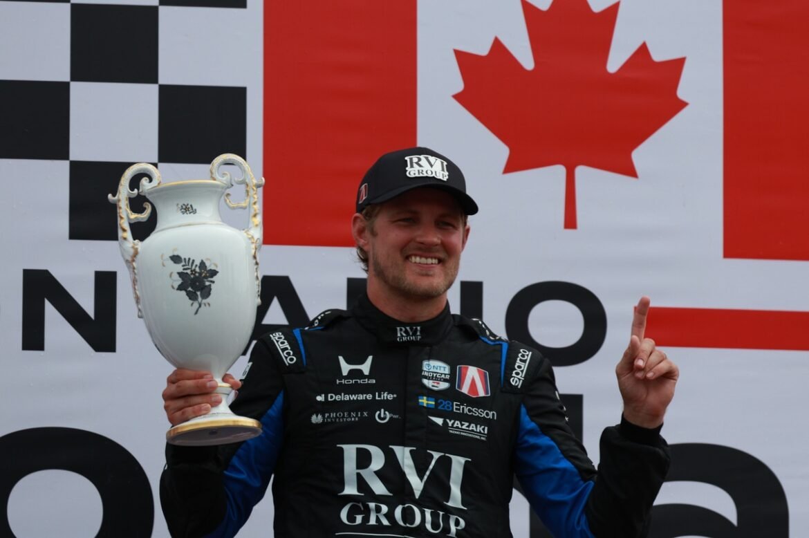 Como Marcus Ericsson transformou um 'Grande reinício' em uma aula magistral nas ruas de Markham.