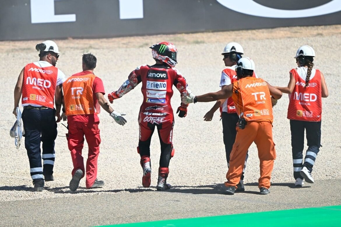 Francesco Bagnaia "humilhado" pelas dificuldades recentes na MotoGP: "Não vejo saída"