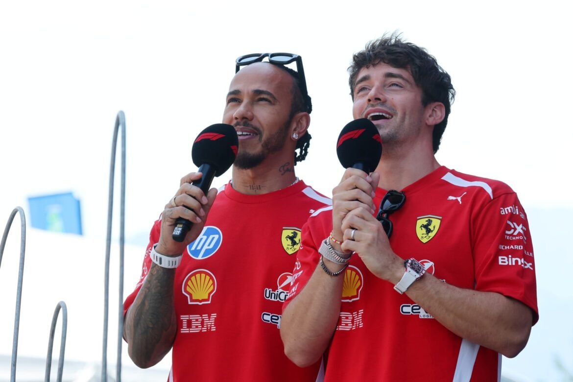 Hamilton e Leclerc apresentam a competição mais igualada entre colegas de equipe.