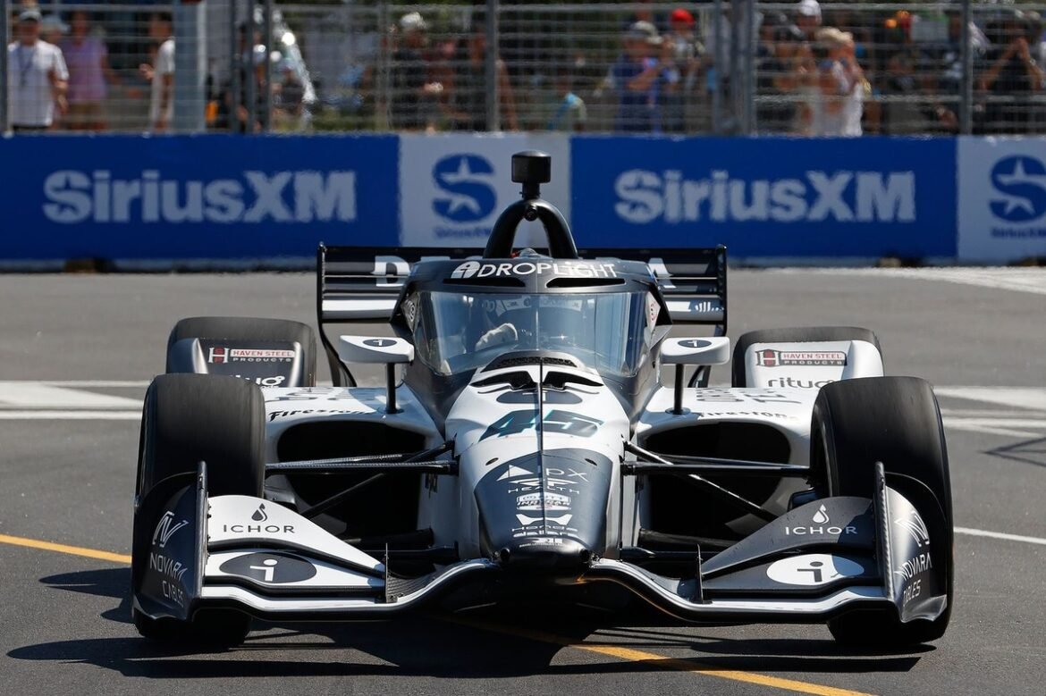 Louis Foster pilotou "com um pouco de raiva" em Fast Six rumo à pole do IndyCar em Markham.