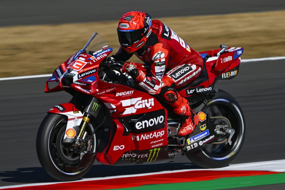 Marc Marquez "longe do pódio" após os treinos do MotoGP em Silverstone