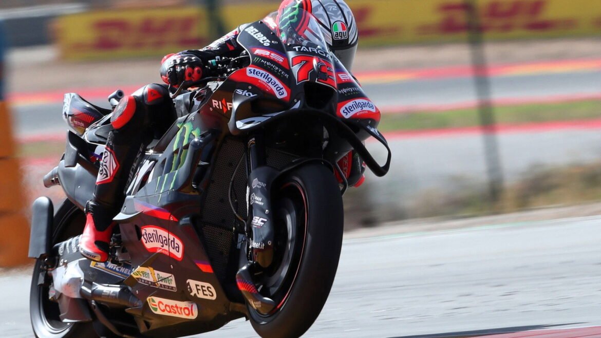 Marco Bezzecchi supera Alex Marquez nos treinos do MotoGP de Aragão